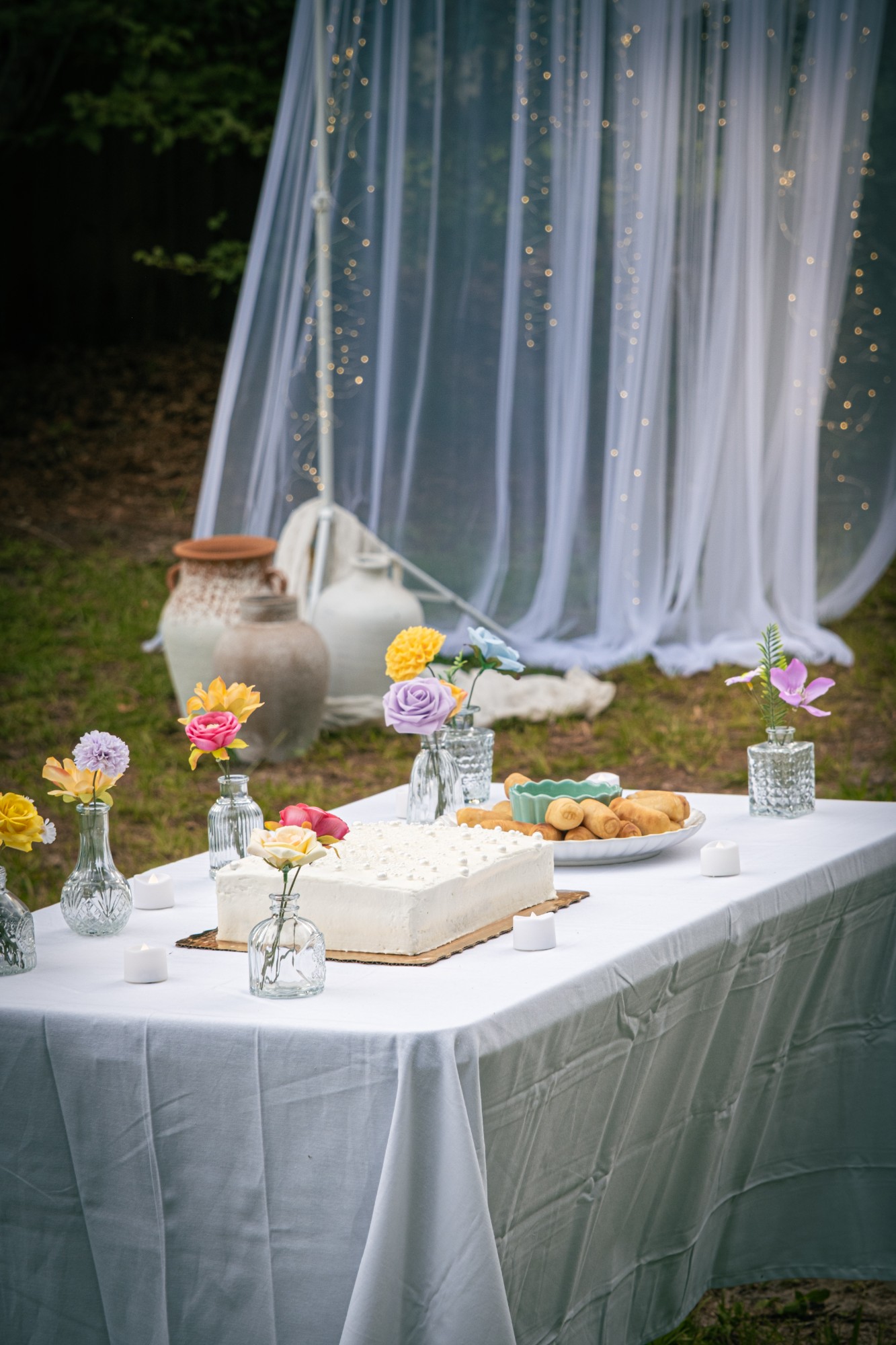 Wedding dessert table